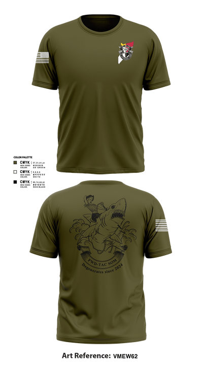 JSOTF-SOM FWD TAC 87386049 Old School Cotton Feel Shirt - 3