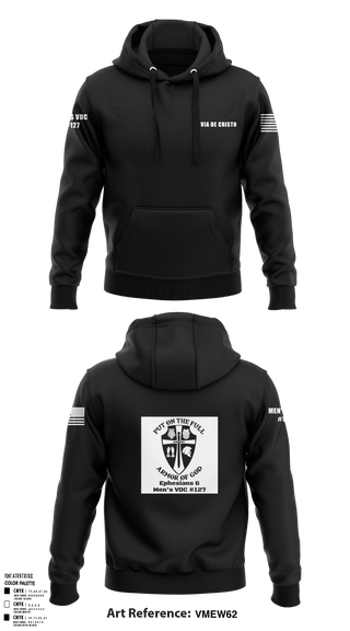 Hoodie, Service AideService AideVia De Cristo, , Teamtime, Team time, sublimation, custom sports apparel, team uniforms, spirit wear, spiritwear, sports uniforms, custom shirts, team store, custom team store, fundraiser sports, apparel fundraiser