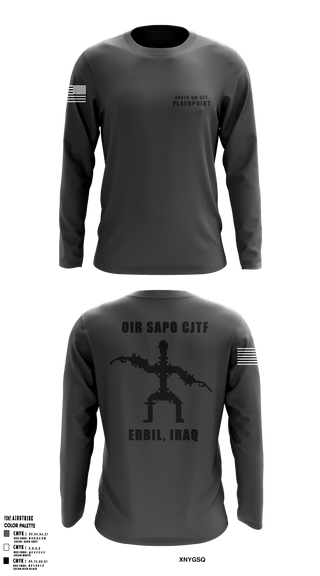 Long Sleeve Performance Shirt, 606th Qm Det, Army, Teamtime, Team time, sublimation, custom sports apparel, team uniforms, spirit wear, spiritwear, sports uniforms, custom shirts, team store, custom team store, fundraiser sports, apparel fundraiser
