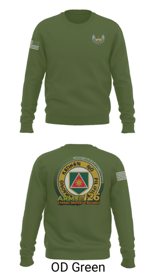 Crew Neck Sweatshirt, 51st Combat Engineers, Army, Teamtime, Team time, sublimation, custom sports apparel, team uniforms, spirit wear, spiritwear, sports uniforms, custom shirts, team store, custom team store, fundraiser sports, apparel fundraiser