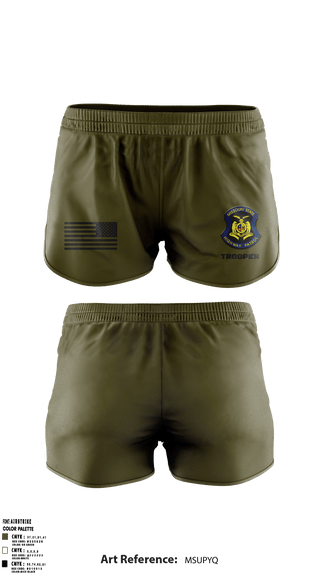 Ranger Panties, MSHP Class 120, Police, Teamtime, Team time, sublimation, custom sports apparel, team uniforms, spirit wear, spiritwear, sports uniforms, custom shirts, team store, custom team store, fundraiser sports, apparel fundraiser