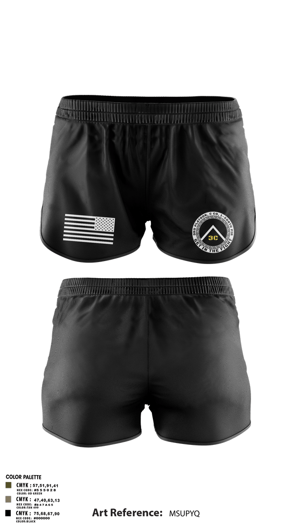 Ranger Panties, 3rd Platoon, CCo, 1-508th PIR, , Teamtime, Team time, sublimation, custom sports apparel, team uniforms, spirit wear, spiritwear, sports uniforms, custom shirts, team store, custom team store, fundraiser sports, apparel fundraiser