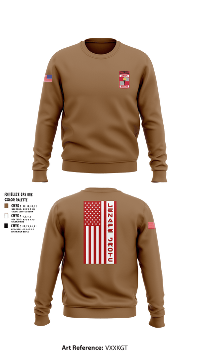 Lenape High School Army JROTC 4758129 Crew Neck Sweatshirt - 2