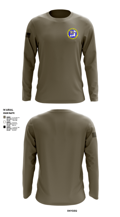 NAVSECGRU 18079941 Long Sleeve Performance Shirt - 3