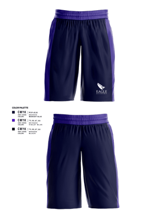 Mens Basketball Shorts, Eagle b team, Men's Basketball, Teamtime, Team time, sublimation, custom sports apparel, team uniforms, spirit wear, spiritwear, sports uniforms, custom shirts, team store, custom team store, fundraiser sports, apparel fundraiser