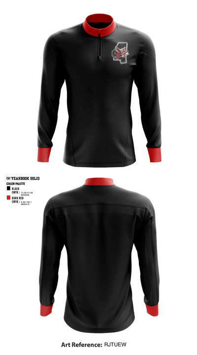 Warriors 42014963 Quarter Zip Jacket - 1