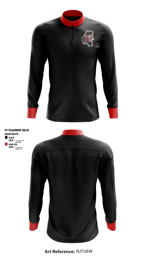 Quarter Zip Jacket, Warriors, Men's Basketball, Teamtime, Team time, sublimation, custom sports apparel, team uniforms, spirit wear, spiritwear, sports uniforms, custom shirts, team store, custom team store, fundraiser sports, apparel fundraiser