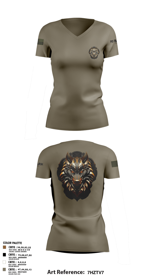 Women's Short Sleeve Vneck Shirt, 501st BSBWolfpack, Army, Teamtime, Team time, sublimation, custom sports apparel, team uniforms, spirit wear, spiritwear, sports uniforms, custom shirts, team store, custom team store, fundraiser sports, apparel fundraiser