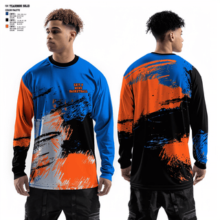Long Sleeve Performance Shirt, Exit 8, Men's Basketball, Teamtime, Team time, sublimation, custom sports apparel, team uniforms, spirit wear, spiritwear, sports uniforms, custom shirts, team store, custom team store, fundraiser sports, apparel fundraiser