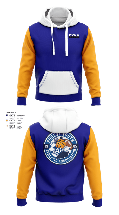 Forest Youth Athletic Association Football 51190604 Hoodie - 1