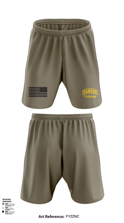 Athletic Shorts With Pockets, GASOU ROTC Ranger Challenge, , Teamtime, Team time, sublimation, custom sports apparel, team uniforms, spirit wear, spiritwear, sports uniforms, custom shirts, team store, custom team store, fundraiser sports, apparel fundraiser
