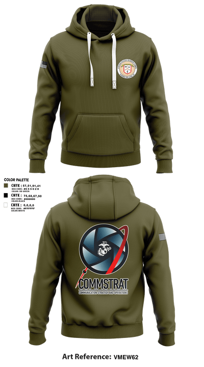 MCRDPI COMMSTRAT 84265949 Hoodie - 1
