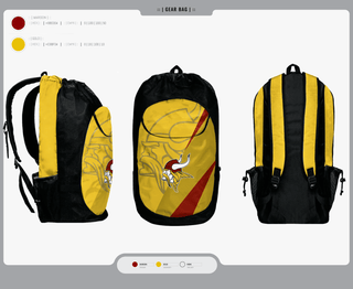 Gear Bag, Mission Valley Senior High School Volleyball, Women's Volleyball, Teamtime, Team time, sublimation, custom sports apparel, team uniforms, spirit wear, spiritwear, sports uniforms, custom shirts, team store, custom team store, fundraiser sports, apparel fundraiser