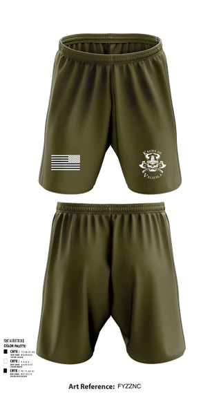 Athletic Shorts With Pockets, Krewe De ValhallaKrewe De Valhalla, , Teamtime, Team time, sublimation, custom sports apparel, team uniforms, spirit wear, spiritwear, sports uniforms, custom shirts, team store, custom team store, fundraiser sports, apparel fundraiser