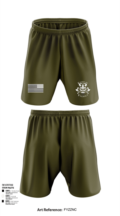 Krewe De ValhallaKrewe De Valhalla 20472021 Athletic Shorts With Pockets - 1