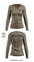 Aurora SWAT 11692401 Women's Long Sleeve V-neck Shirt - 2