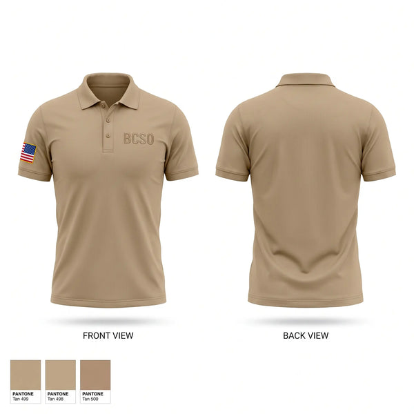 Short Sleeve Performance Polo, BCSO, Police, Teamtime, Team time, sublimation, custom sports apparel, team uniforms, spirit wear, spiritwear, sports uniforms, custom shirts, team store, custom team store, fundraiser sports, apparel fundraiser