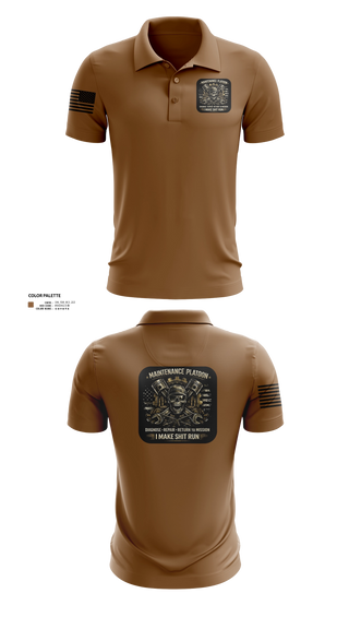 Short Sleeve Performance Polo, 2/11, Army, Teamtime, Team time, sublimation, custom sports apparel, team uniforms, spirit wear, spiritwear, sports uniforms, custom shirts, team store, custom team store, fundraiser sports, apparel fundraiser