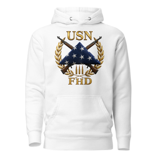 Unisex Hoodie - 1 - White