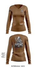 278th JMTG-U Mayors Cell Mech. 76507517 Women's Long Sleeve V-neck Shirt - 102
