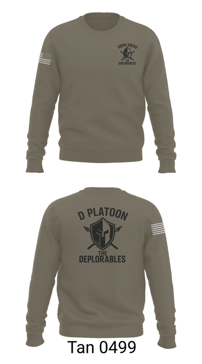 D Platoon 37319682 Crew Neck Sweatshirt - 62