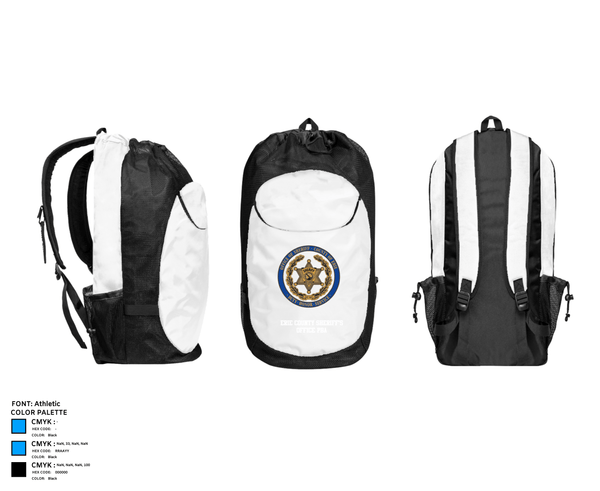 Gear Bag, Erie County Sheriff's Office PBA, Police, Teamtime, Team time, sublimation, custom sports apparel, team uniforms, spirit wear, spiritwear, sports uniforms, custom shirts, team store, custom team store, fundraiser sports, apparel fundraiser