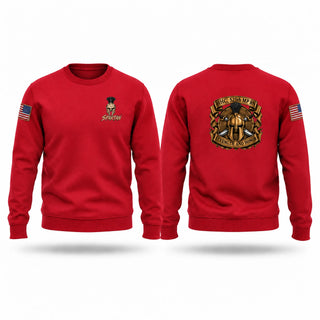 Crew Neck Sweatshirt, HHC, 525th MP BN, Army, Teamtime, Team time, sublimation, custom sports apparel, team uniforms, spirit wear, spiritwear, sports uniforms, custom shirts, team store, custom team store, fundraiser sports, apparel fundraiser