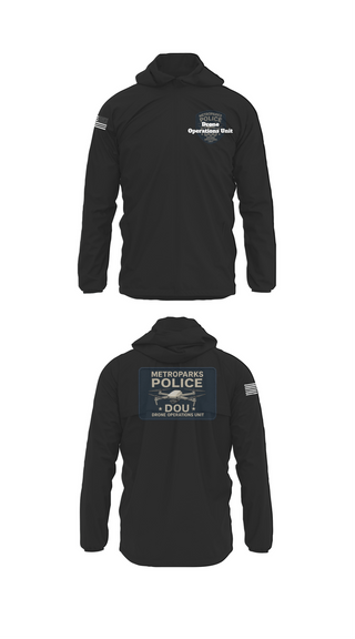 Windbreaker, Drone Operations Unit, Police, Teamtime, Team time, sublimation, custom sports apparel, team uniforms, spirit wear, spiritwear, sports uniforms, custom shirts, team store, custom team store, fundraiser sports, apparel fundraiser