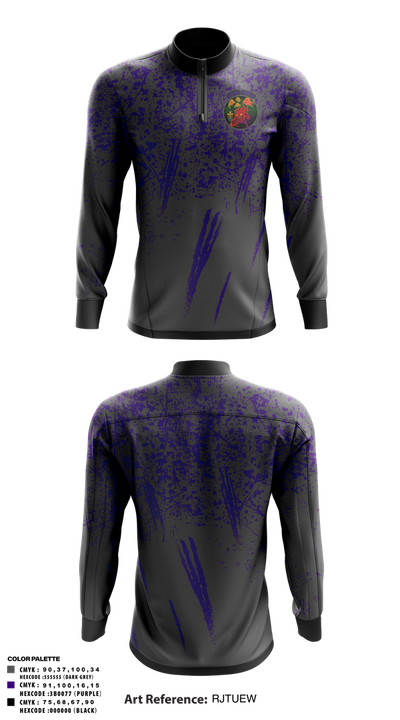 Disc golf 30921940 Quarter Zip Jacket - 1