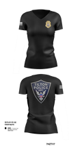Tilton Police Department 94769957 Women's Short Sleeve V-neck Shirt - 2