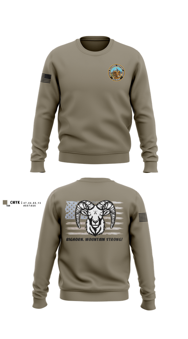 Crew Neck Sweatshirt, 650th RSG, Army, Teamtime, Team time, sublimation, custom sports apparel, team uniforms, spirit wear, spiritwear, sports uniforms, custom shirts, team store, custom team store, fundraiser sports, apparel fundraiser