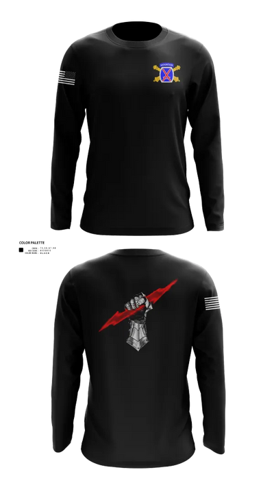 10mtn FIST 76072588 Long Sleeve Performance Shirt 150