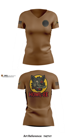 Womens Short Sleeve Vneck Shirt, 389th WOLFPACK, Army, Teamtime, Team time, sublimation, custom sports apparel, team uniforms, spirit wear, spiritwear, sports uniforms, custom shirts, team store, custom team store, fundraiser sports, apparel fundraiser