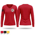 CREOLA FIRE / RESCUE 28718460 Women's Long Sleeve V-neck Shirt - 1