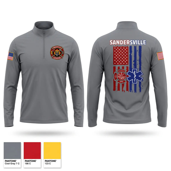 Windbreaker, Sandersville fire and rescue, Fire Department, Teamtime, Team time, sublimation, custom sports apparel, team uniforms, spirit wear, spiritwear, sports uniforms, custom shirts, team store, custom team store, fundraiser sports, apparel fundraiser