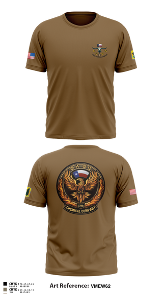 Short Sleeve Performance Shirt, 370th CHEM CO, Army, Teamtime, Team time, sublimation, custom sports apparel, team uniforms, spirit wear, spiritwear, sports uniforms, custom shirts, team store, custom team store, fundraiser sports, apparel fundraiser