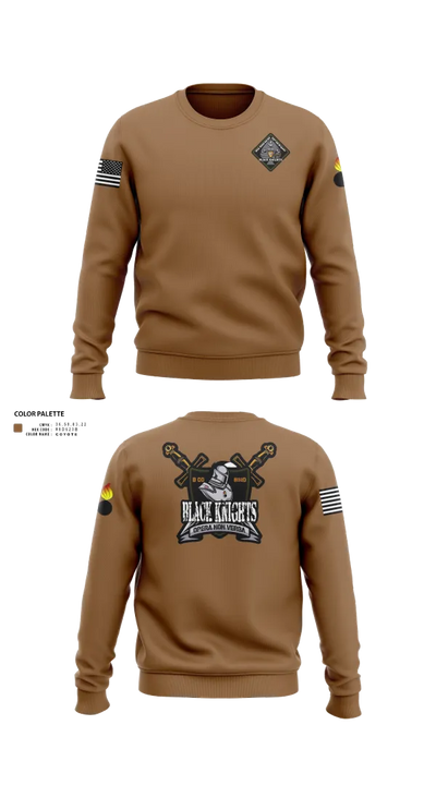 B Co 832nd OD BN 19793865 Crew Neck Sweatshirt - 21