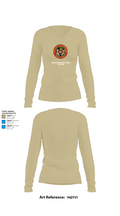Marine Corps Security Forces Battalion 39264653 Women's Long Sleeve V-neck Shirt - 78