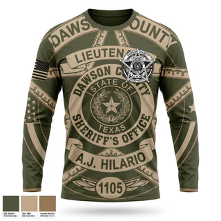 Long Sleeve Performance Shirt, Dawson County Sheriff’s Office, Police, Teamtime, Team time, sublimation, custom sports apparel, team uniforms, spirit wear, spiritwear, sports uniforms, custom shirts, team store, custom team store, fundraiser sports, apparel fundraiser