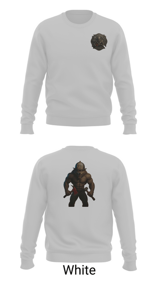 Crew Neck Sweatshirt, 63rd OD CO Fire Rescue, Army, Teamtime, Team time, sublimation, custom sports apparel, team uniforms, spirit wear, spiritwear, sports uniforms, custom shirts, team store, custom team store, fundraiser sports, apparel fundraiser