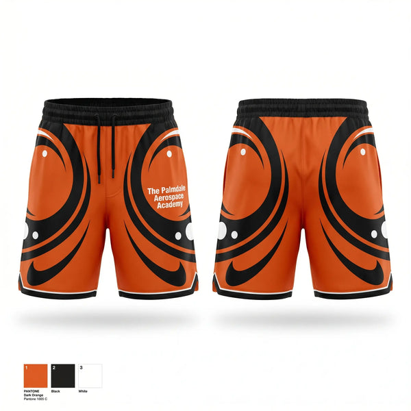 Athletic Shorts With Pockets, The Palmdale Aerospace Academy, Men's Basketball, Teamtime, Team time, sublimation, custom sports apparel, team uniforms, spirit wear, spiritwear, sports uniforms, custom shirts, team store, custom team store, fundraiser sports, apparel fundraiser