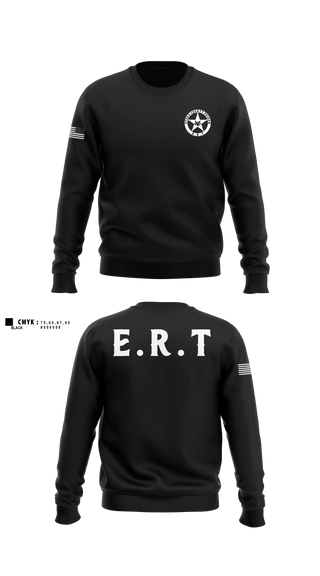 Crew Neck Sweatshirt, Otero county prison, Police, Teamtime, Team time, sublimation, custom sports apparel, team uniforms, spirit wear, spiritwear, sports uniforms, custom shirts, team store, custom team store, fundraiser sports, apparel fundraiser