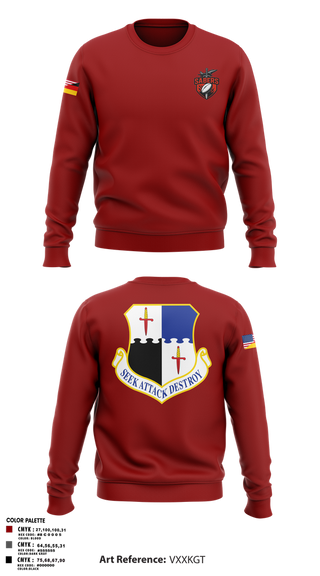 Crew Neck Sweatshirt, Saber Rugby, Rugby, Teamtime, Team time, sublimation, custom sports apparel, team uniforms, spirit wear, spiritwear, sports uniforms, custom shirts, team store, custom team store, fundraiser sports, apparel fundraiser