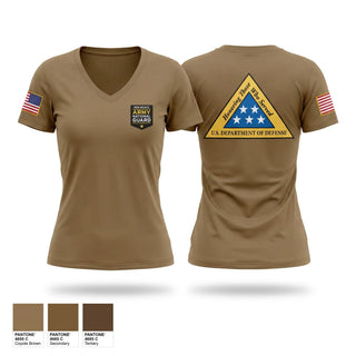Womens Short Sleeve Vneck Shirt, ARNGNMMFH, Army, Teamtime, Team time, sublimation, custom sports apparel, team uniforms, spirit wear, spiritwear, sports uniforms, custom shirts, team store, custom team store, fundraiser sports, apparel fundraiser