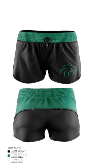 Womens Shorts, NSU Riverhawks Football, , Teamtime, Team time, sublimation, custom sports apparel, team uniforms, spirit wear, spiritwear, sports uniforms, custom shirts, team store, custom team store, fundraiser sports, apparel fundraiser