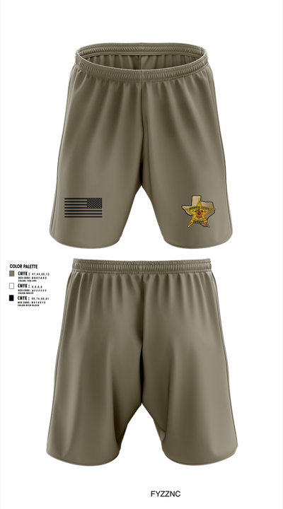 Hudspeth county sheriff office 47128359 Athletic Shorts With Pockets - 1