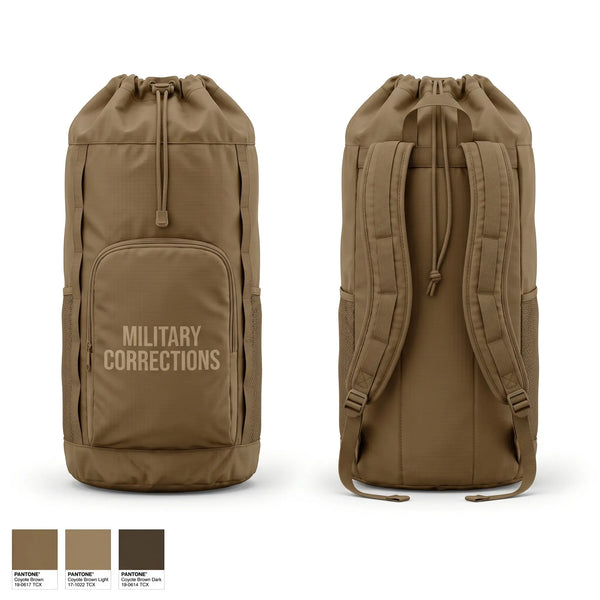 Gear Bag, Military Corrections, Army, Teamtime, Team time, sublimation, custom sports apparel, team uniforms, spirit wear, spiritwear, sports uniforms, custom shirts, team store, custom team store, fundraiser sports, apparel fundraiser