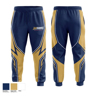 Sweatpants, JagHawks, Men's Basketball, Teamtime, Team time, sublimation, custom sports apparel, team uniforms, spirit wear, spiritwear, sports uniforms, custom shirts, team store, custom team store, fundraiser sports, apparel fundraiser