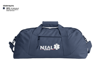 Duffle Bag, NEAL EMS, EMS/EMT, Teamtime, Team time, sublimation, custom sports apparel, team uniforms, spirit wear, spiritwear, sports uniforms, custom shirts, team store, custom team store, fundraiser sports, apparel fundraiser