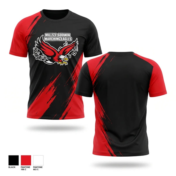 Short Sleeve Performance Shirt, Mills Godwin Band, , Teamtime, Team time, sublimation, custom sports apparel, team uniforms, spirit wear, spiritwear, sports uniforms, custom shirts, team store, custom team store, fundraiser sports, apparel fundraiser